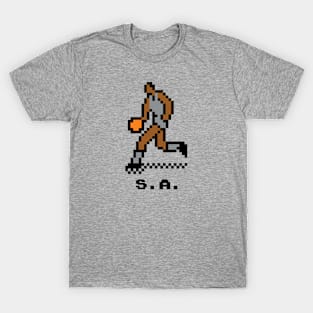 8-Bit Basketball - San Antonio T-Shirt